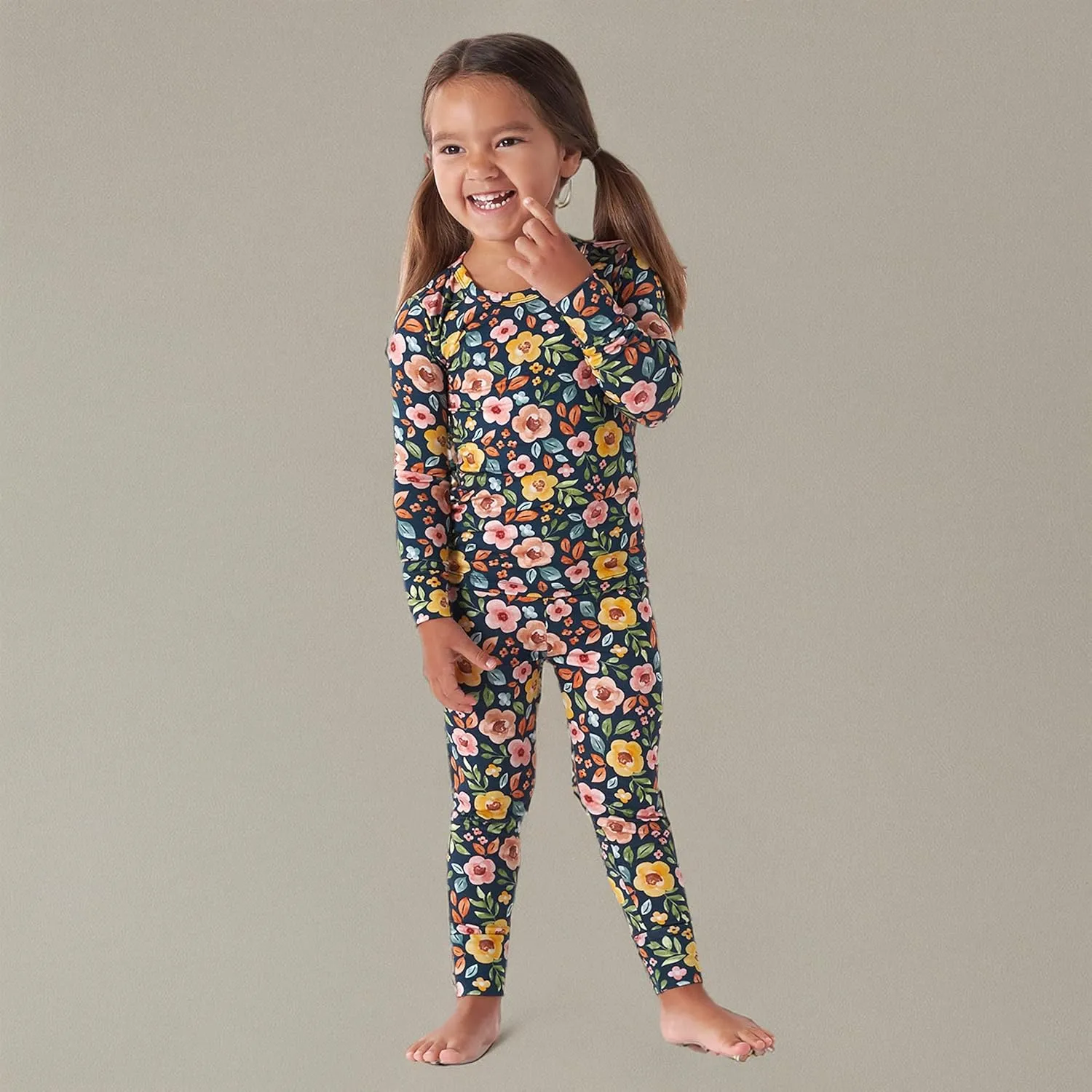 Gerber Unisex Baby Toddler Buttery Soft 2-Piece Snug Fit Pajamas with Viscose Made from Eucalyptus