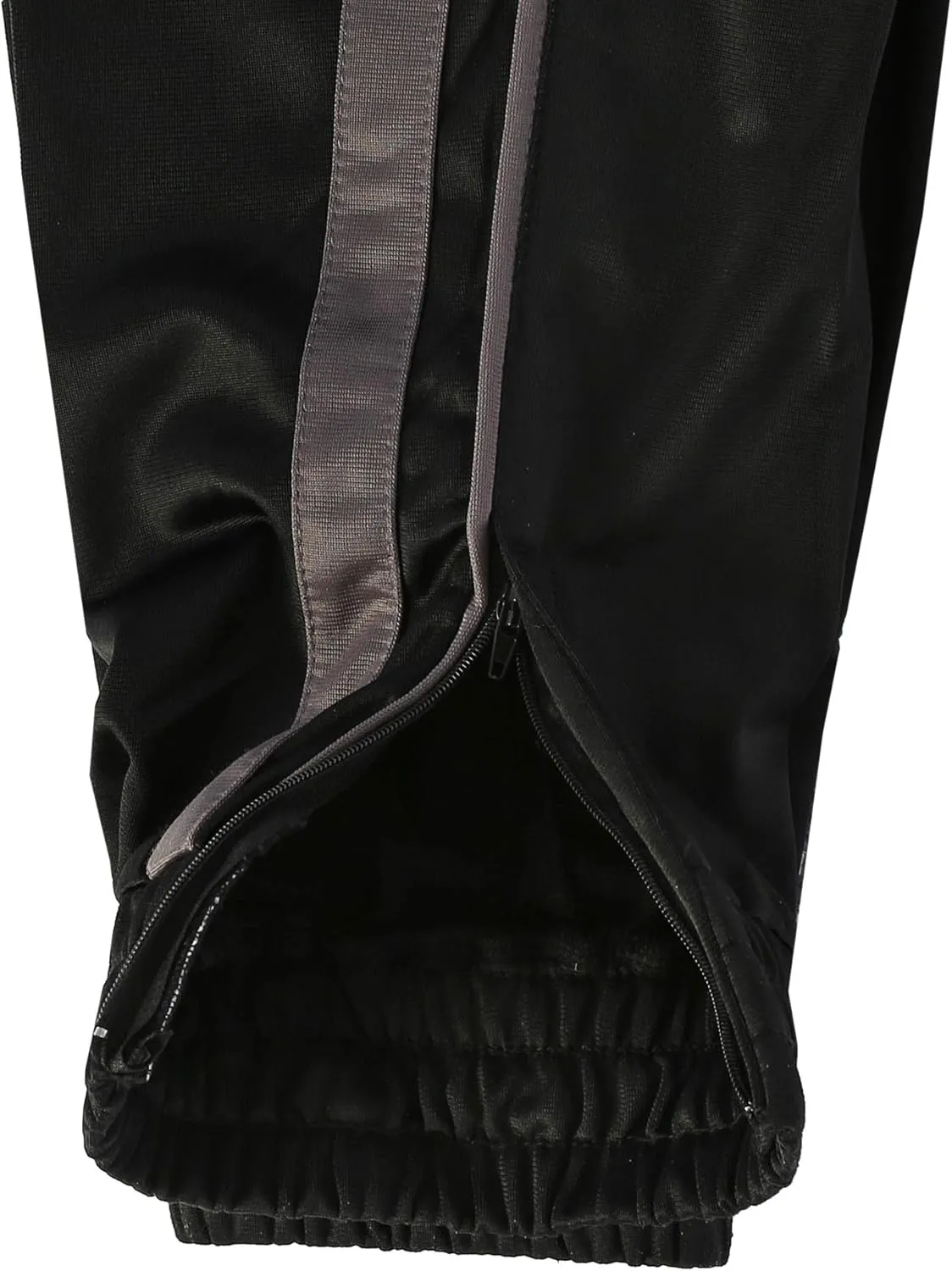 Gioberti Mens Athletic Track Pants with Ribbed Zipper Ankle Cuff