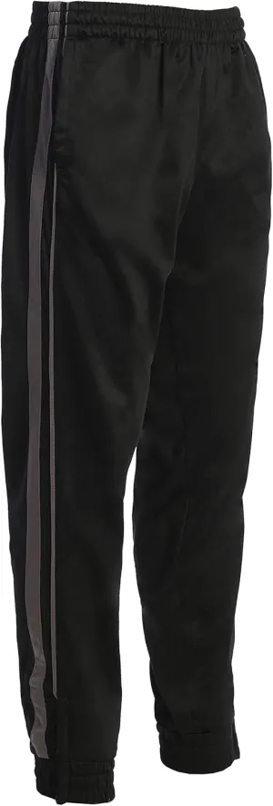 Gioberti Mens Athletic Track Pants with Ribbed Zipper Ankle Cuff
