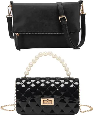 Gladdon Mini Crossbody Bag for Teen Girls Leather Purse for Women