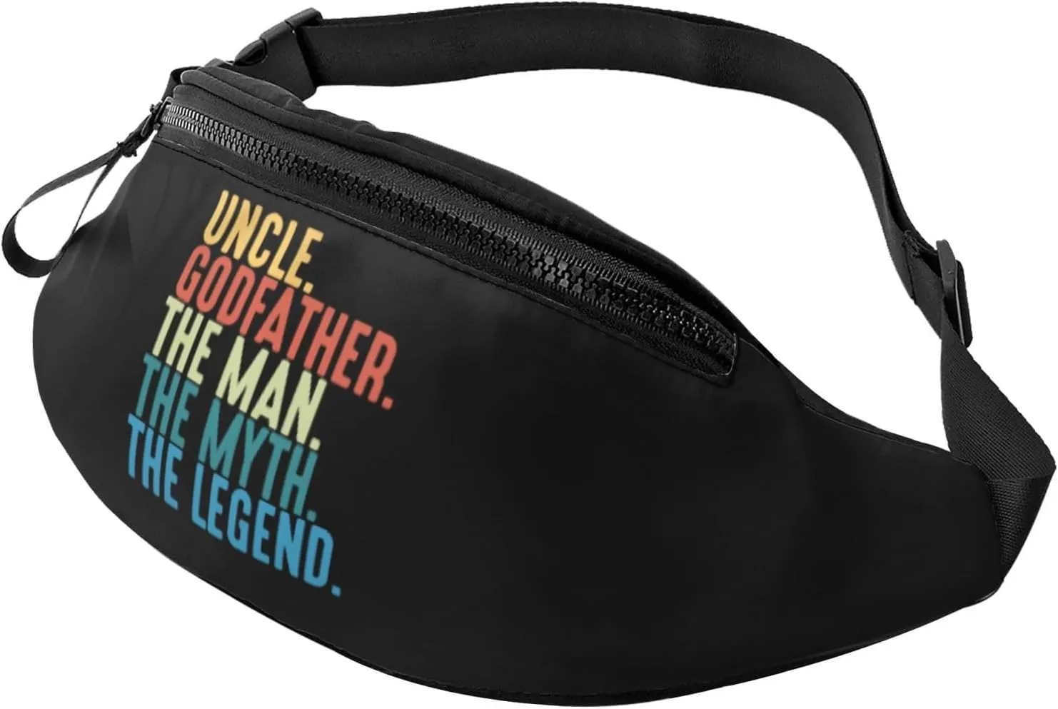 Godfather The Man The Myth The Legend Fanny Pack for Men Women, Sports waist bag, suitable for traveling, hiking and running