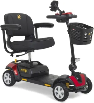 Golden Technologies Buzzaround XLS-HD 4-Wheel Compact Dissasembling Mobility Scooter w/Suspension - GB124A-SHZ