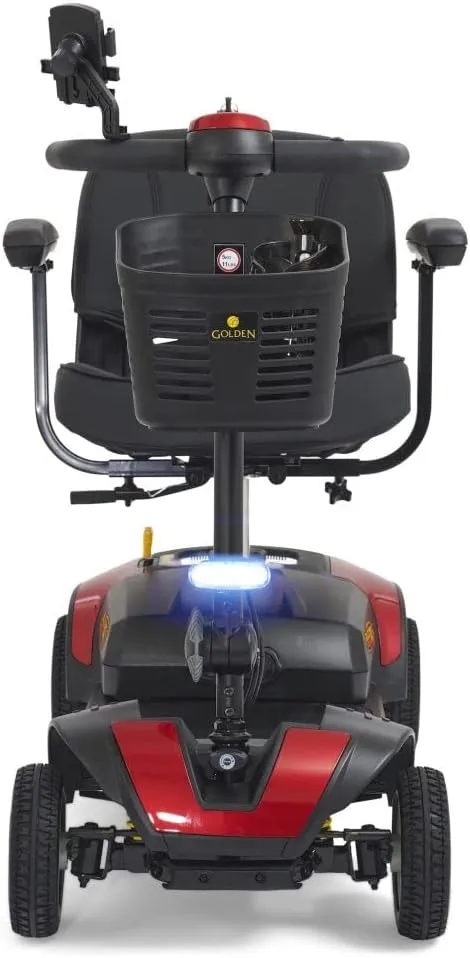 Golden Technologies Buzzaround XLS-HD 4-Wheel Compact Dissasembling Mobility Scooter w/Suspension - GB124A-SHZ