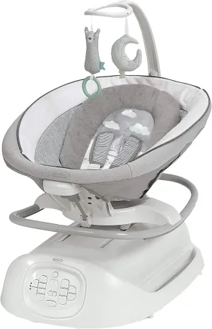 Graco Sense2Soothe 2-in-1 Baby Swing and Portable Rocker with Cry Detection Technology - Sailor