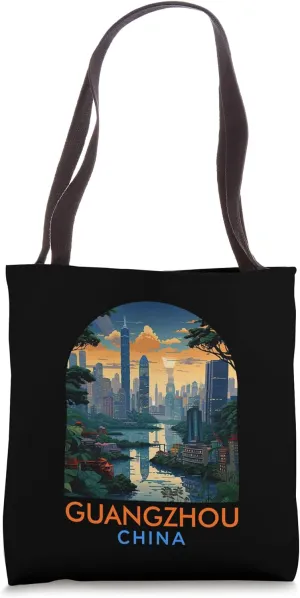 Guangzhou Travel Trip Adventure Vacation Guangzhou China Tote Bag