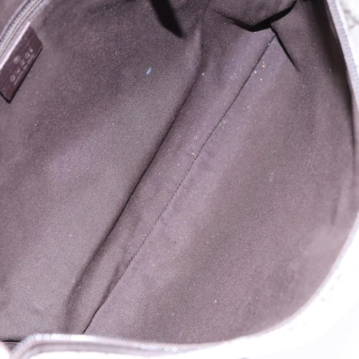 GUCCI GG Canvas Shoulder Bag Coated Canvas Beige fm3897