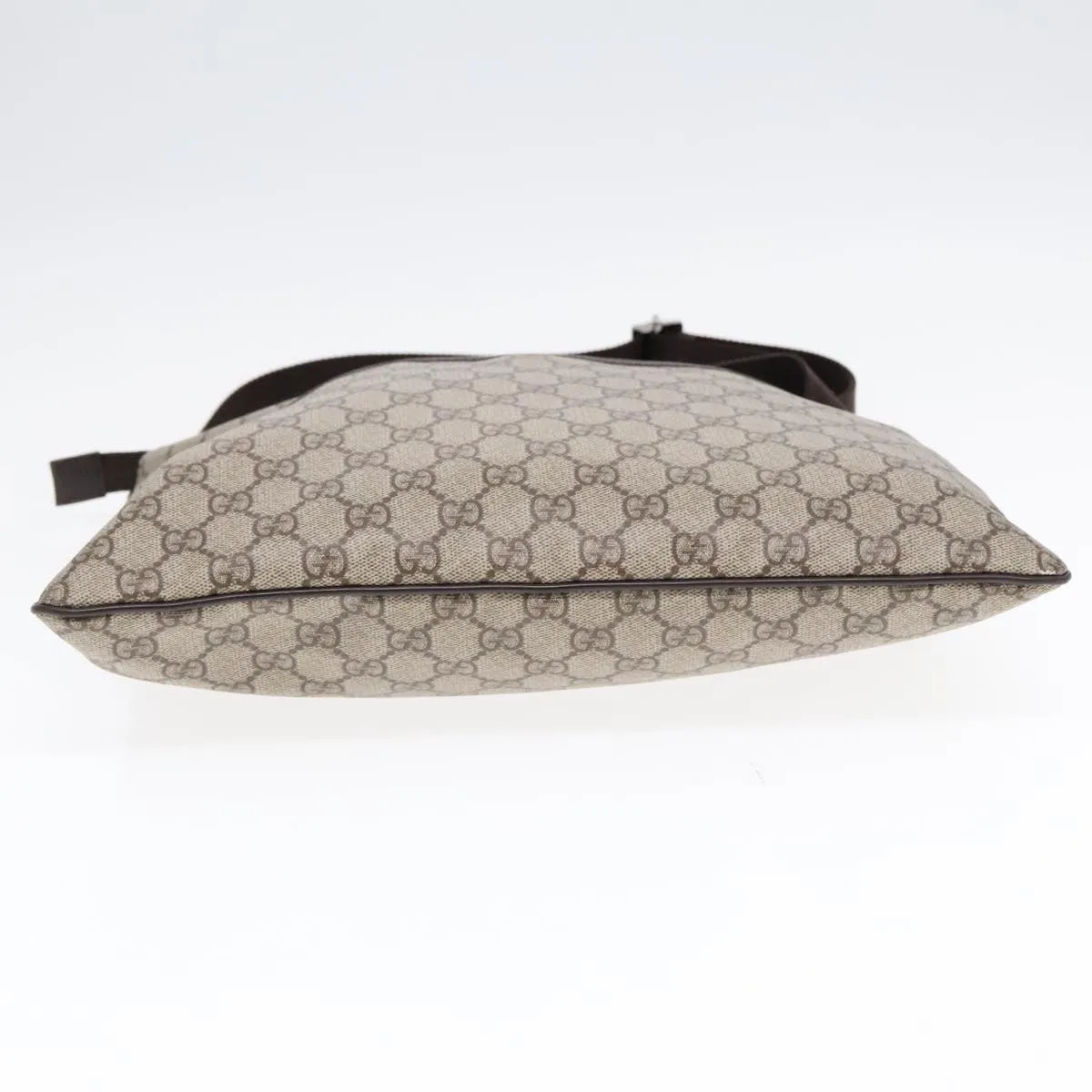 GUCCI GG Canvas Shoulder Bag Coated Canvas Beige fm3897
