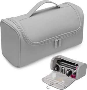 Hair Dryer Travel Case, Portable Hairdryer Storage Bag with Hanging Hook, Waterproof Hair Dryers Organizer Bags