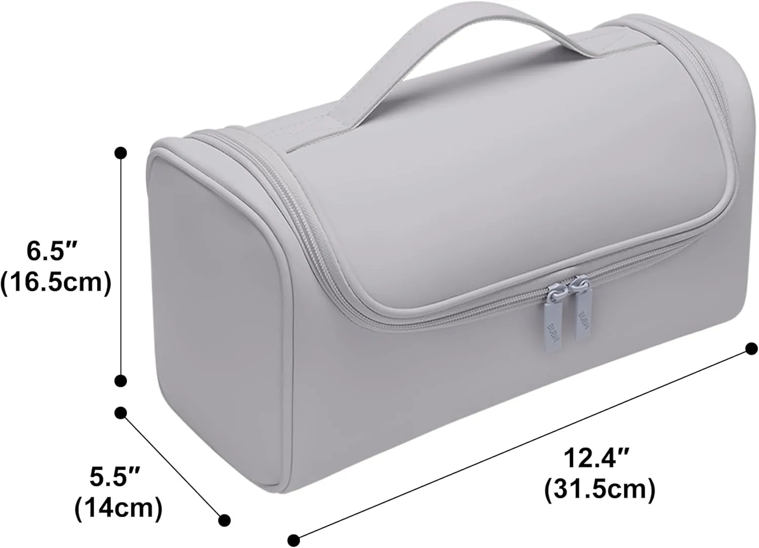 Hair Dryer Travel Case, Portable Hairdryer Storage Bag with Hanging Hook, Waterproof Hair Dryers Organizer Bags