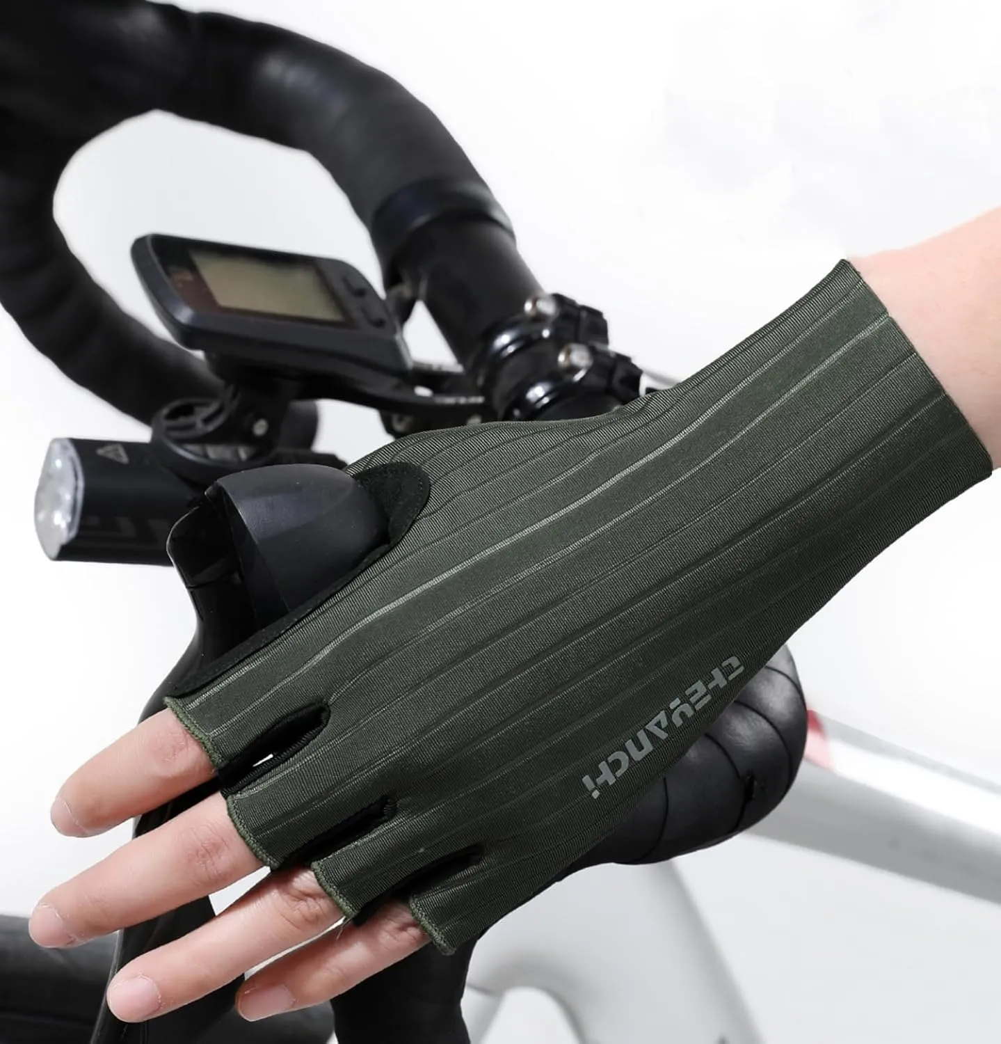 Half Finger Cyling Gloves Bike MTB Racing Anti Slip Shock-Absorbing Wear-Resistant for Adult Climbing Running Outdoor Sports