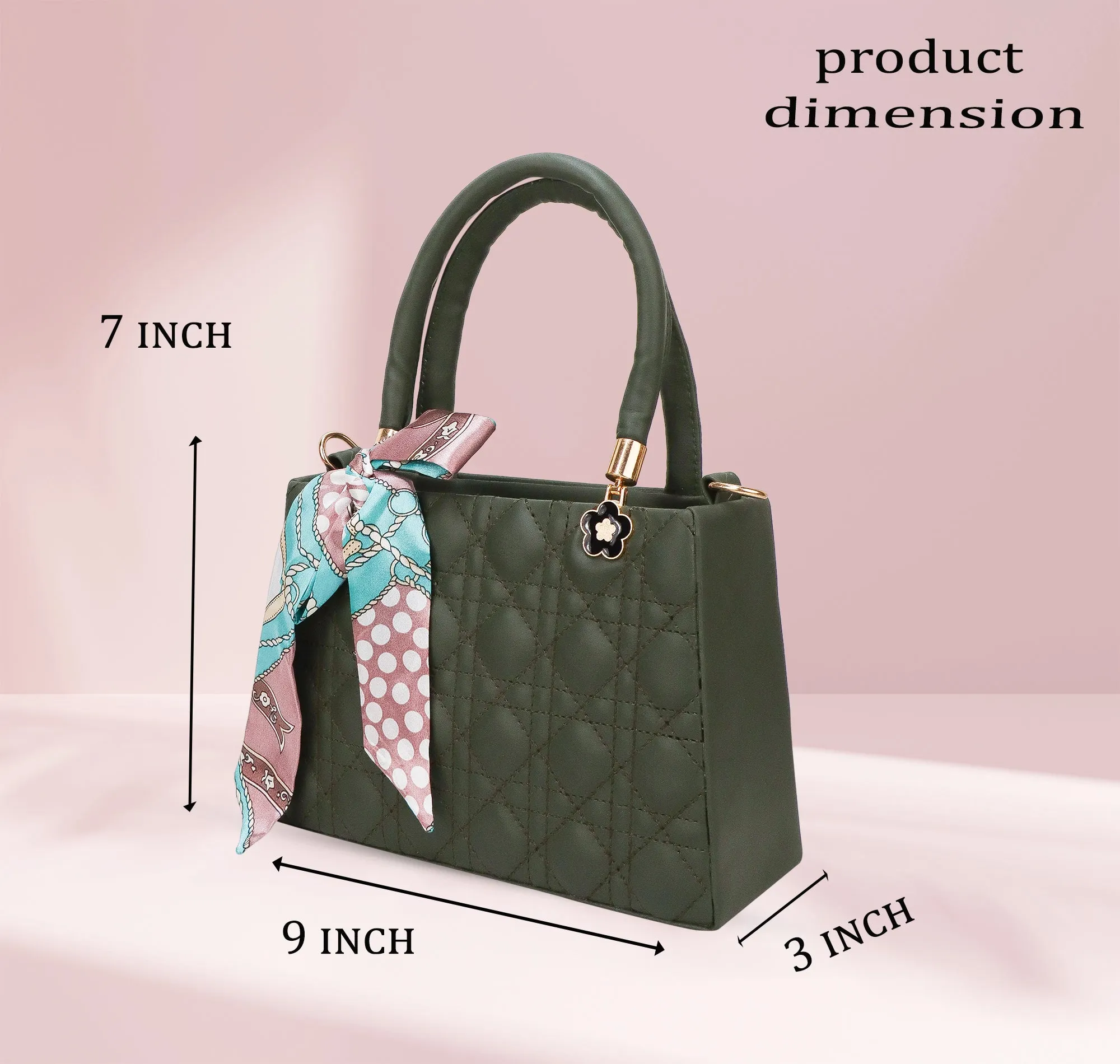 Hand Bag For Women. Stylish Ribbon Hand Bag with strap