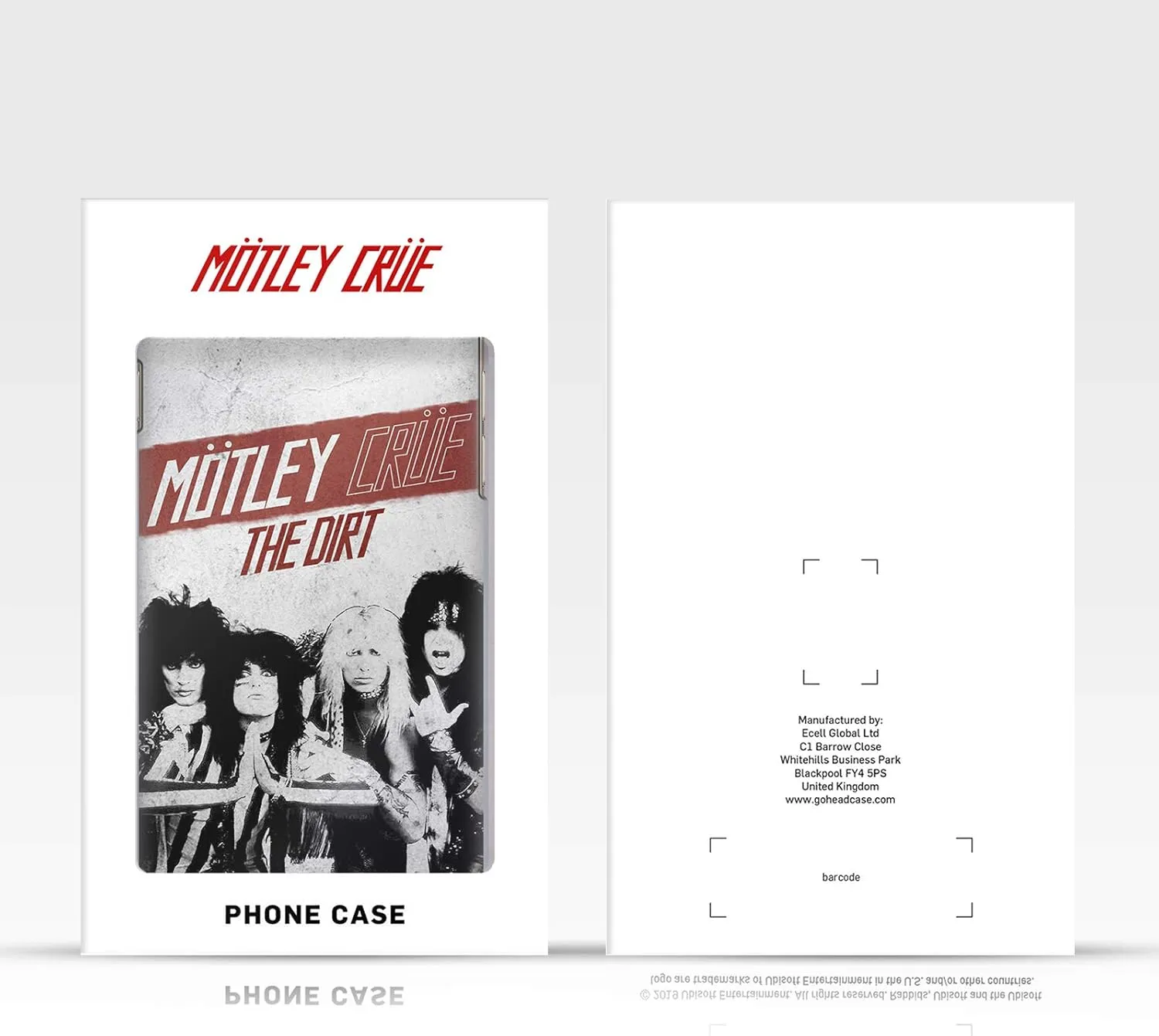 Head Case Designs Officially Licensed Motley Crue Dr. Feelgood Vintage Key Art Leather Book Wallet Case Cover Compatible with Samsung Galaxy S23 5G