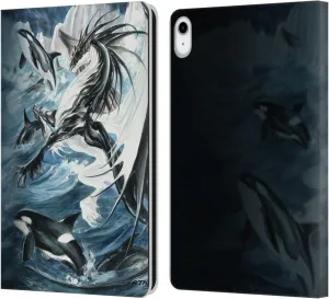 Head Case Designs Officially Licensed Ruth Thompson Oceanus Dragons Leather Book Wallet Case Cover Compatible with Apple iPad 10.9 (2022)