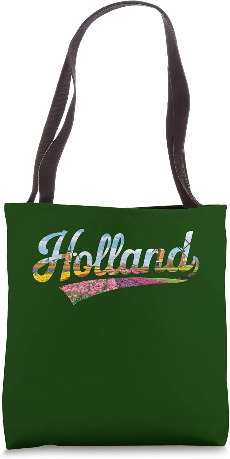 Holland Vacation Travel Outfit Holland Tote Bag