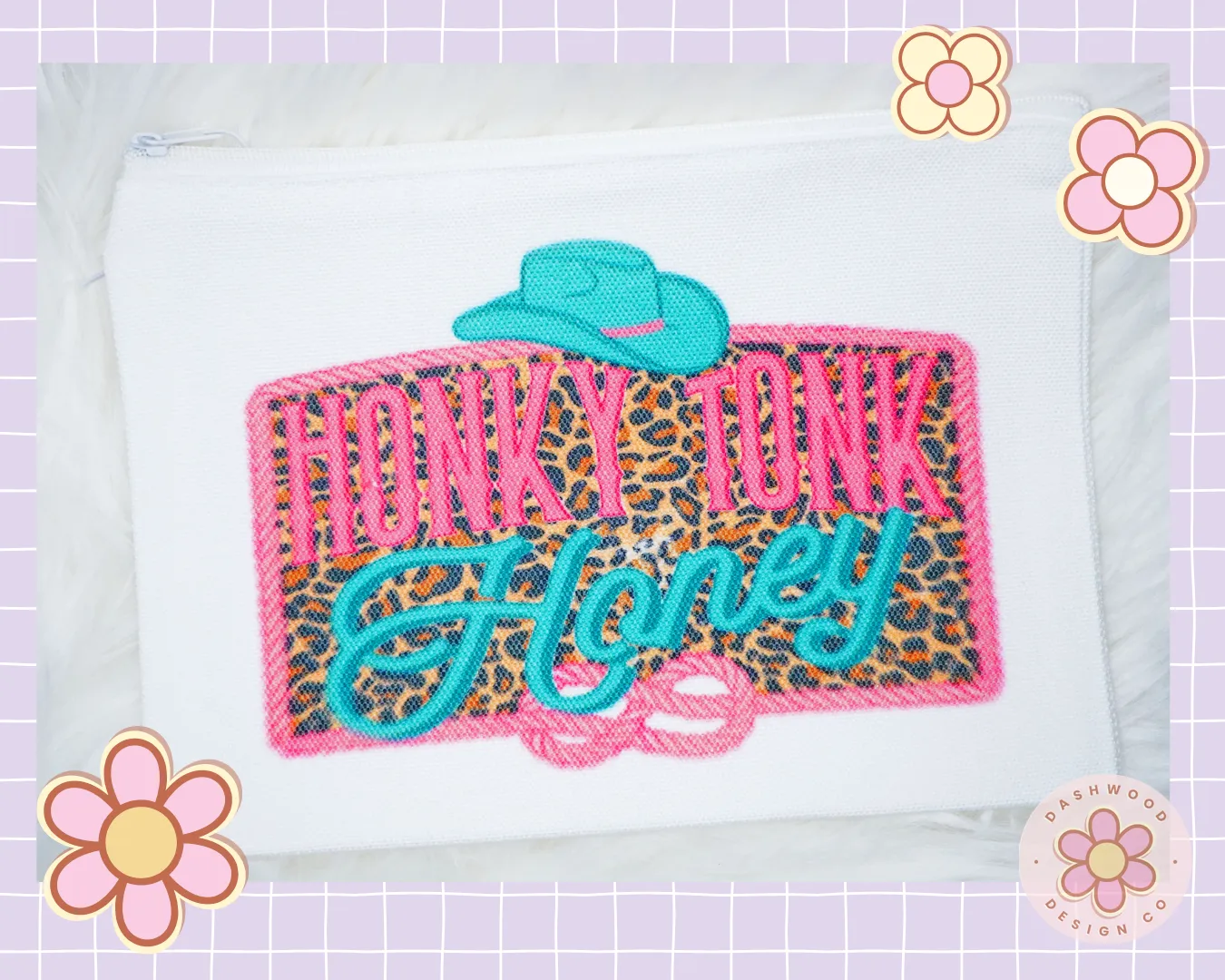 Honkey Tonk Honey Cosmetic Bag