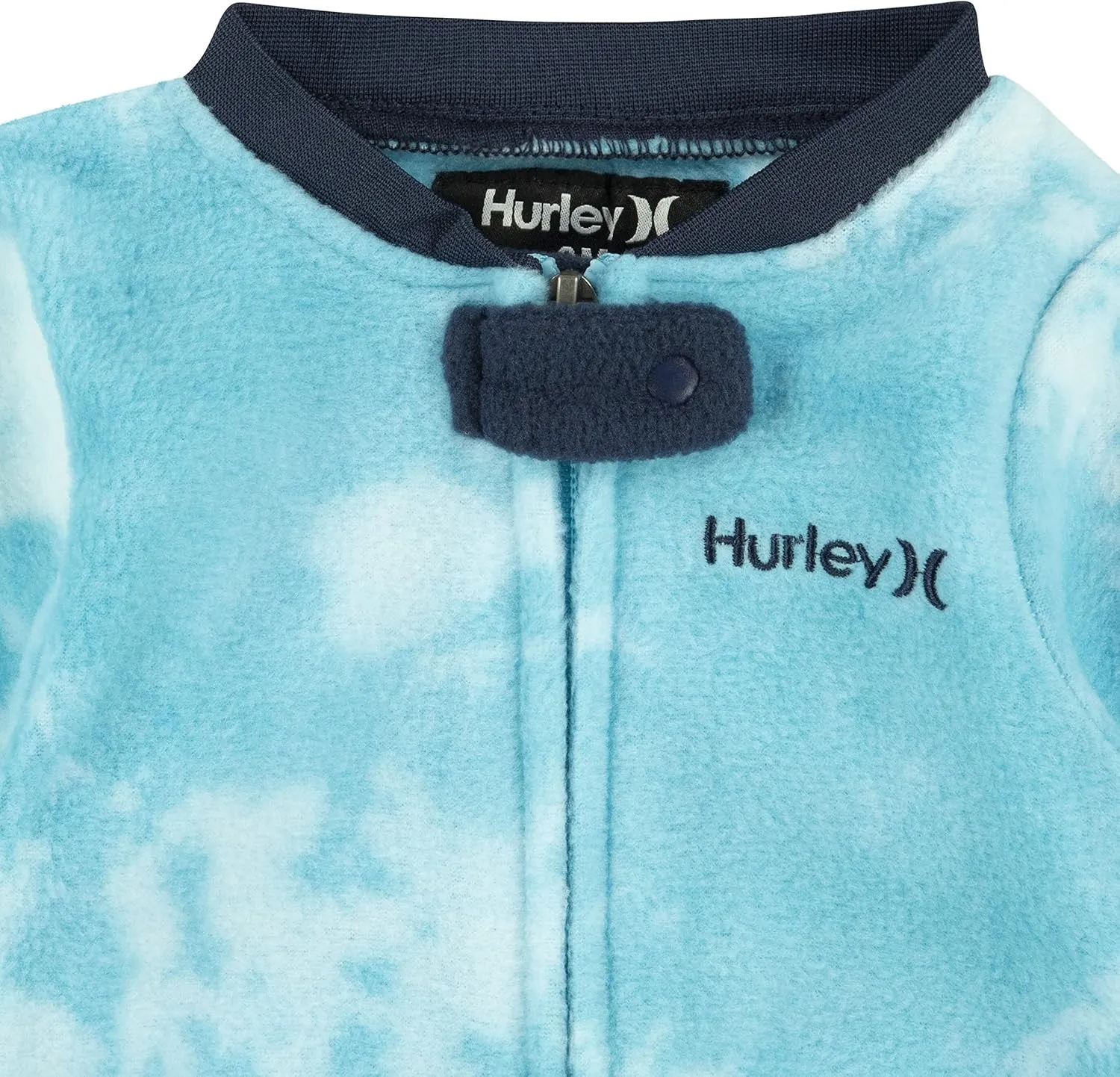 Hurley unisex-baby Multi-pack Footed Coverall