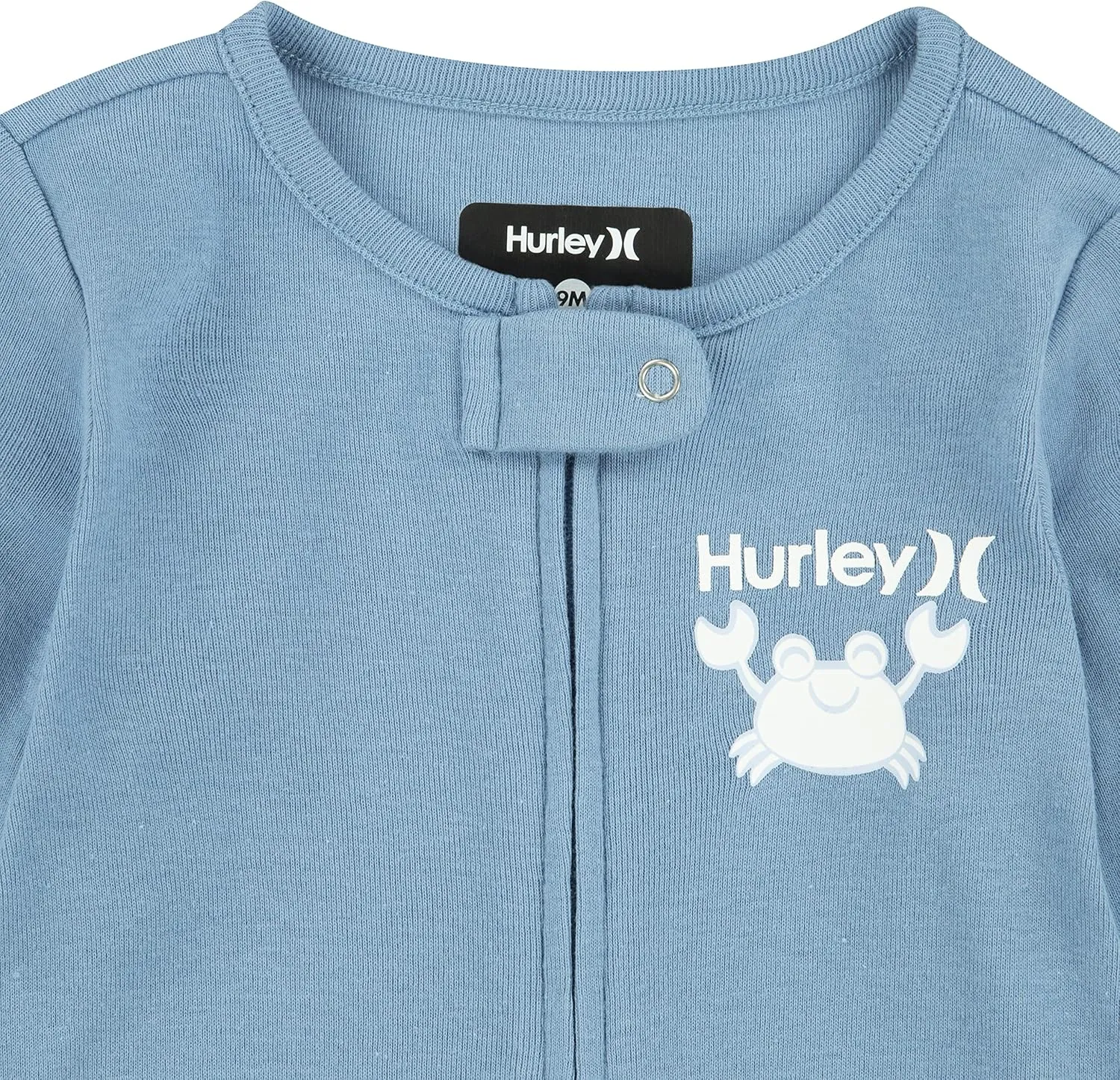 Hurley unisex-baby Multi-pack Footed Coverall