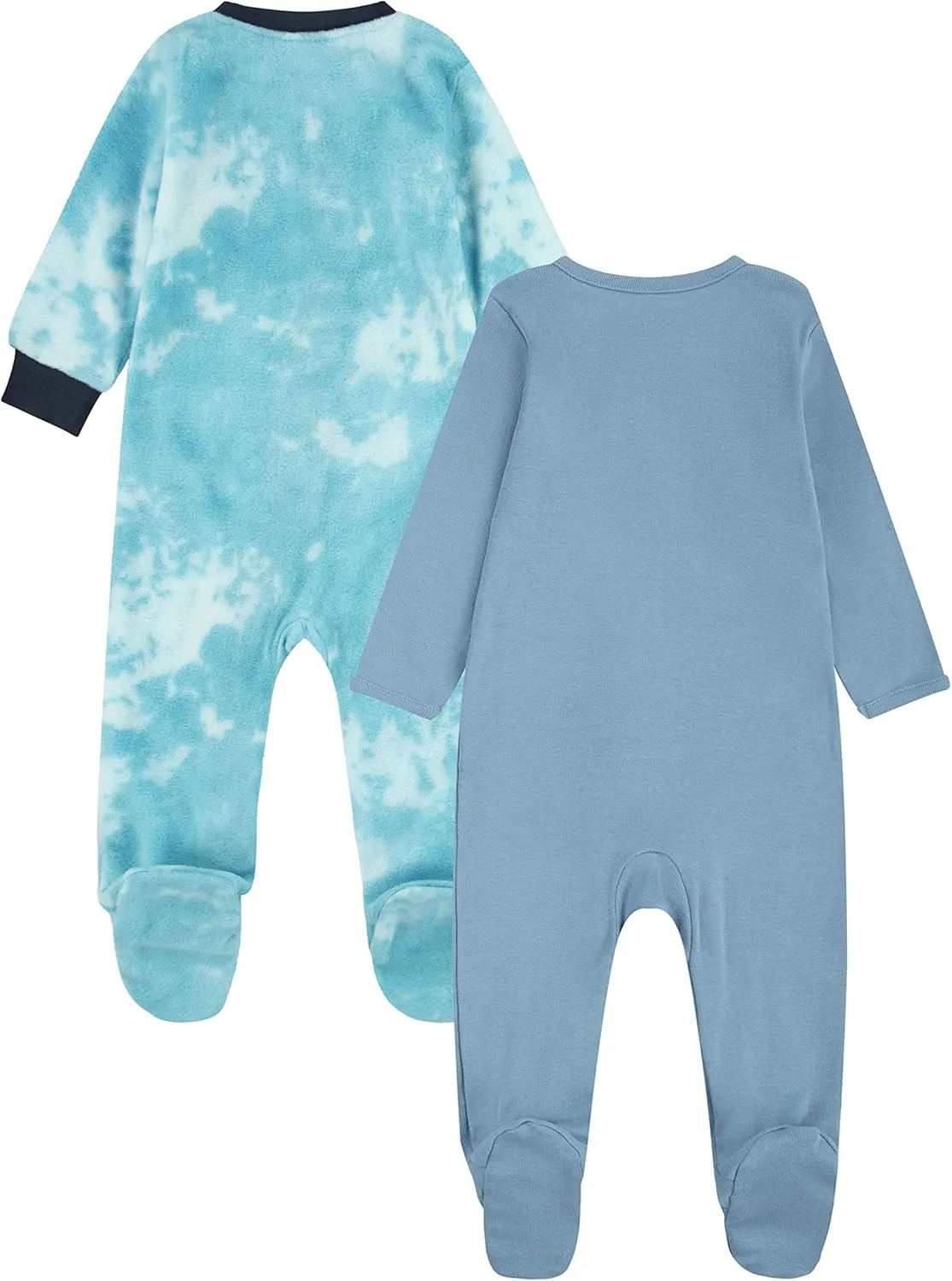 Hurley unisex-baby Multi-pack Footed Coverall