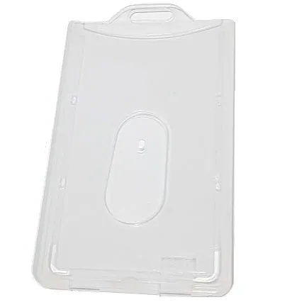 ID Card Holder Heavy Duty Clear CH-IDCW908 - Pkt 100