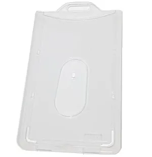 ID Card Holder Heavy Duty Clear CH-IDCW908 - Pkt 100