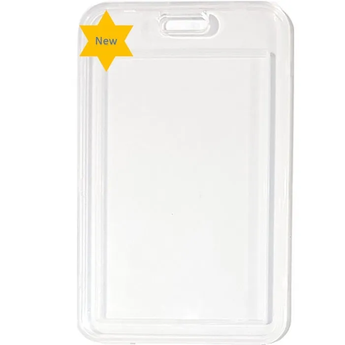 ID Card Holder Heavy Duty Polypropene Clear CH-IDCW1180V - Pkt 100