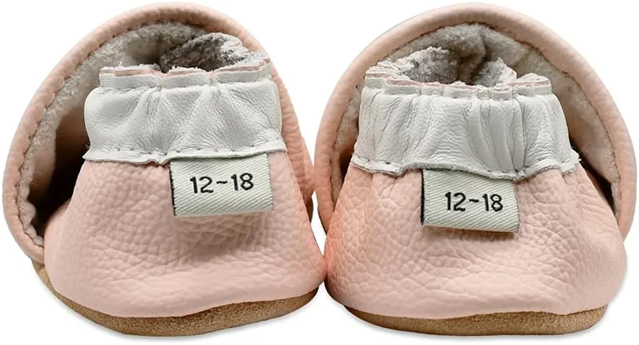 iEvolve Baby Girls Baby Boys Shoes Baby Toddler Soft Sole Shoes First Walker Crib Shoes Baby Moccasins