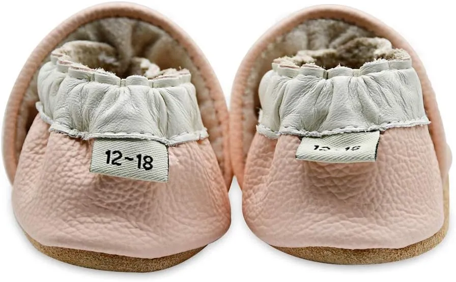 iEvolve Baby Girls Baby Boys Shoes Baby Toddler Soft Sole Shoes First Walker Crib Shoes Baby Moccasins