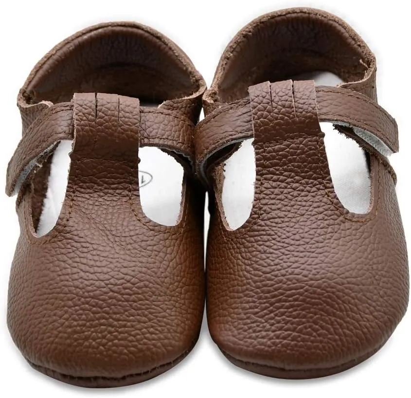 iEvolve Baby Leather Shoes Baby First Walking Shoes Baby Tassel Shoes Soft Sole Crib Shoes Baby Moccasins