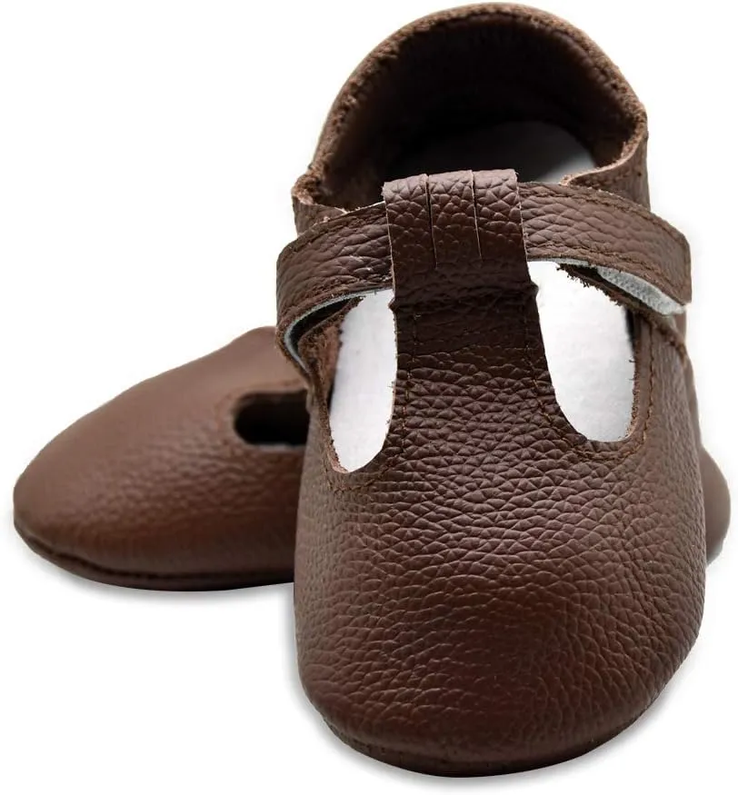 iEvolve Baby Leather Shoes Baby First Walking Shoes Baby Tassel Shoes Soft Sole Crib Shoes Baby Moccasins