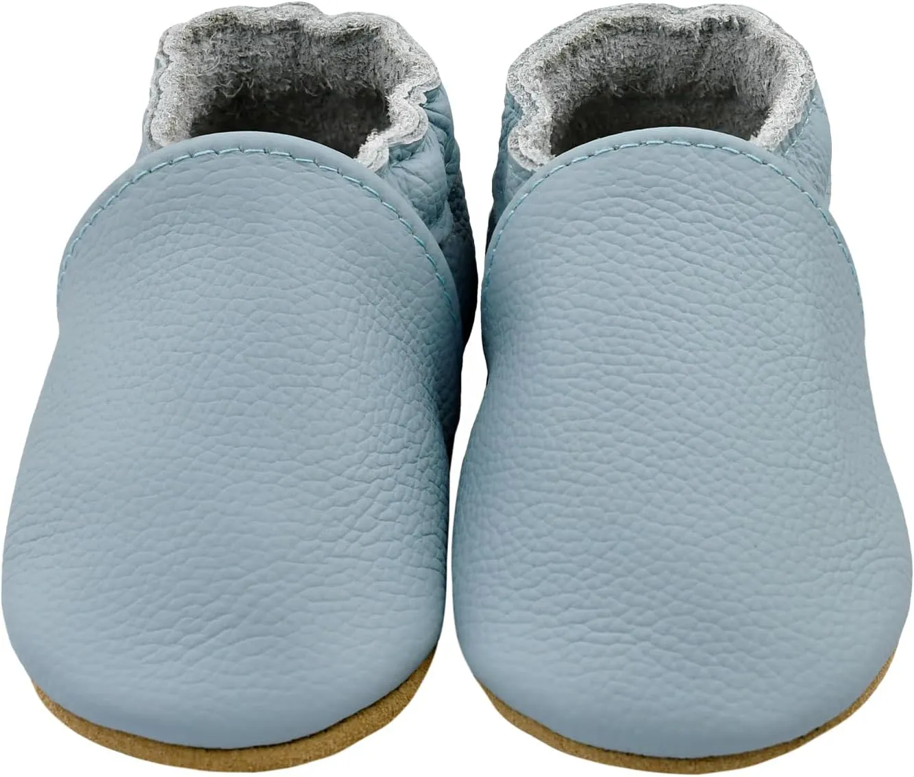 iEvolve Baby Leather Shoes Soft First Walker Shoes Crib Shoes Moccasins for Toddlers