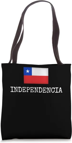 Independencia Chile Travel Souvenir Chilean Women Men Tote Bag