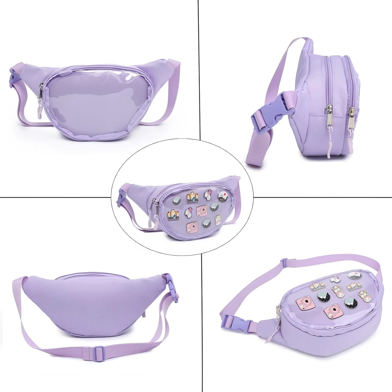 Ita Bag Belt Bag Shoulder Bag Fanny Pack Waist Pack for Travel Walking Running Hiking Cycling