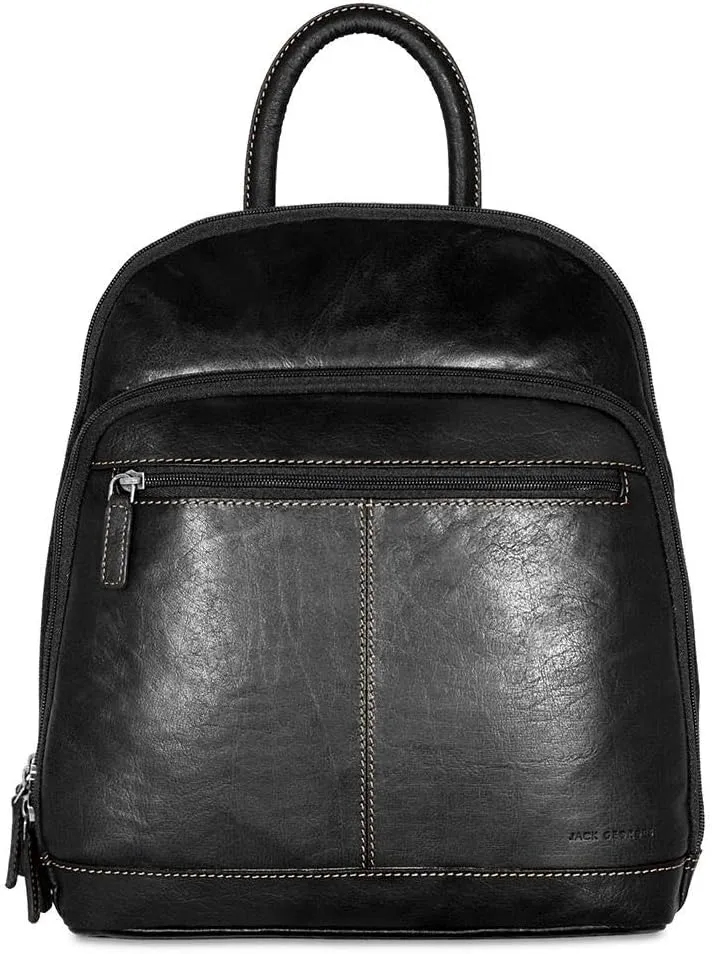 Jack Georges Voyager Small Backpack #7835 (Black)