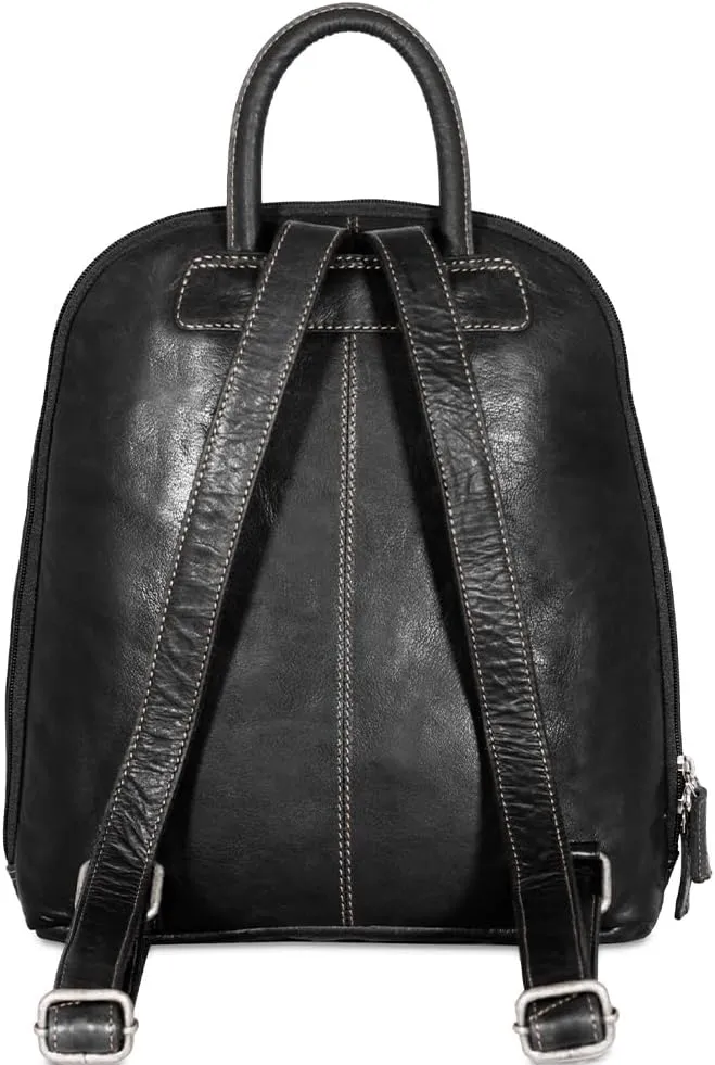 Jack Georges Voyager Small Backpack #7835 (Black)