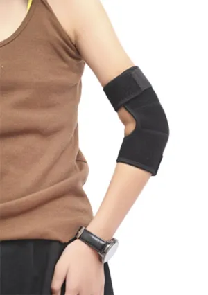 JIAHG Kids Elbow Support Brace Girls Boys Breathable Sport Protector Compression Elbow Sleeve Adjustable Neoprene Elbow Brace Football Cycling Arm Wrap Elbow Support Injury Elbow Pad Guard Bandage