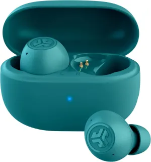 JLab Go Pop ANC True Wireless Earbuds & Charging Case, Teal, Active Noise Cancelling, 10mm Drivers, Dual Connect, Customize Your Sound with App, Be Aware Mode, Compact Fit, Google Fast Pair