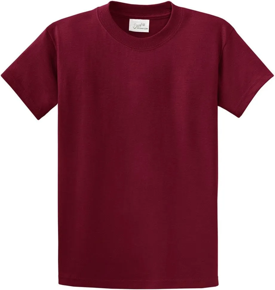 Joe's USA Mens Heavyweight 6.1-Ounce, 100% Cotton T-Shirts in Regular, Big and Tall Sizes