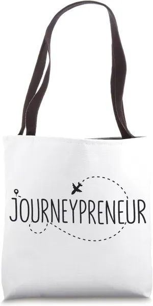 Journey Preneur Travel Agent Tote Bag