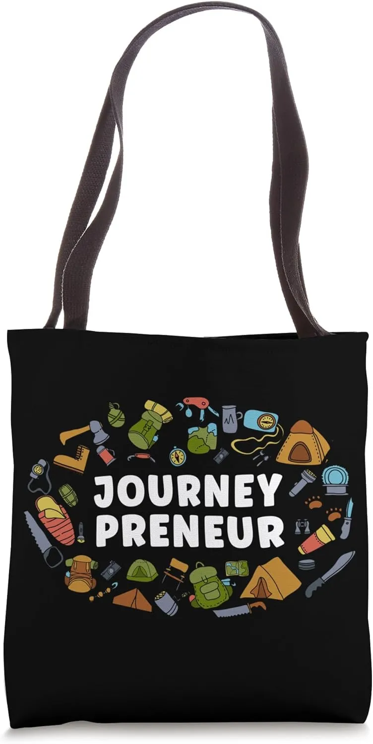 Journey Preneur Travel Agent Tote Bag