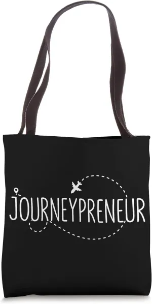 Journey Preneur Travel Agent Tote Bag