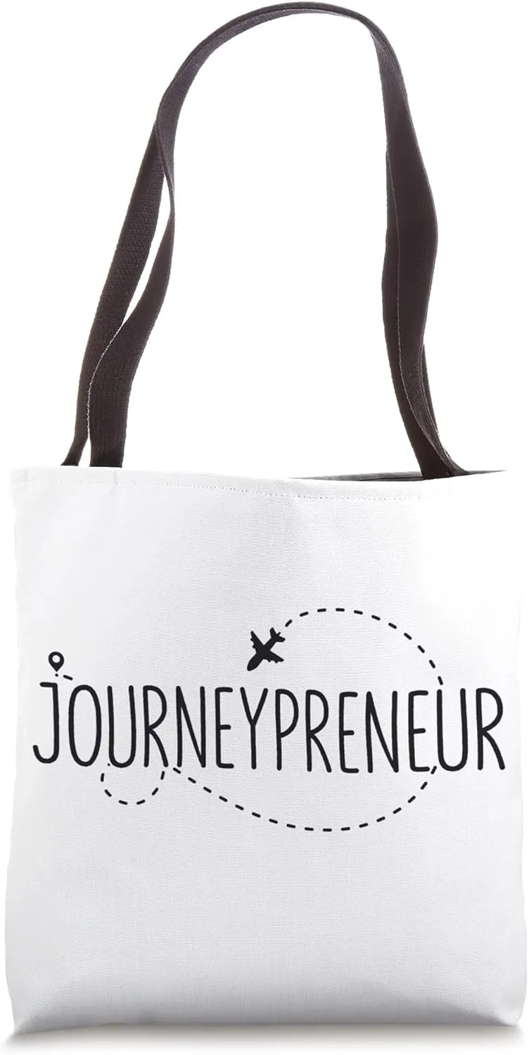 Journey Preneur Travel Agent Tote Bag