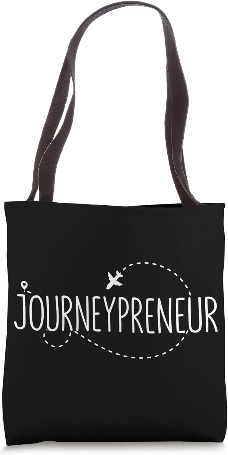 Journey Preneur Travel Agent Tote Bag