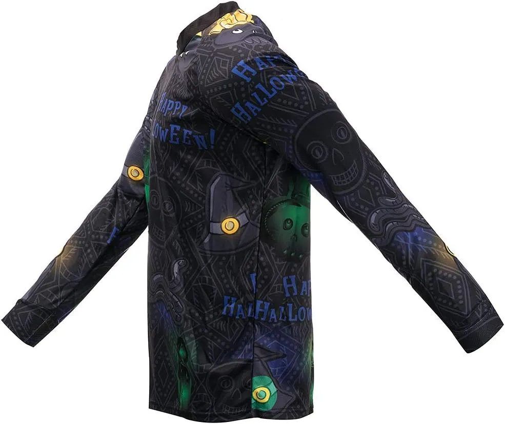 JPOJPO Men's Cycling Jersey MTB T Shirt Long Sleeve Mountain Bike Motorcycle Bicycle Clothes Anti-UV