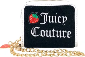 Juicy Couture Women's Square Zip Around Wallet with Wristlet Strap