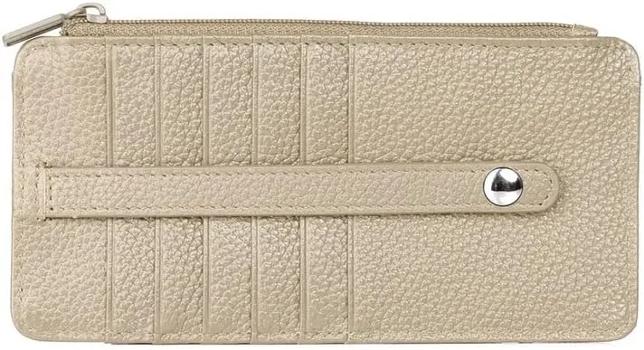 Julia Buxton Hudson Pik-Me-Up® Thin Card Holder White Pepper