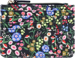 Julia Buxton Solid Pebble Vegan Leather Slot Coin Case