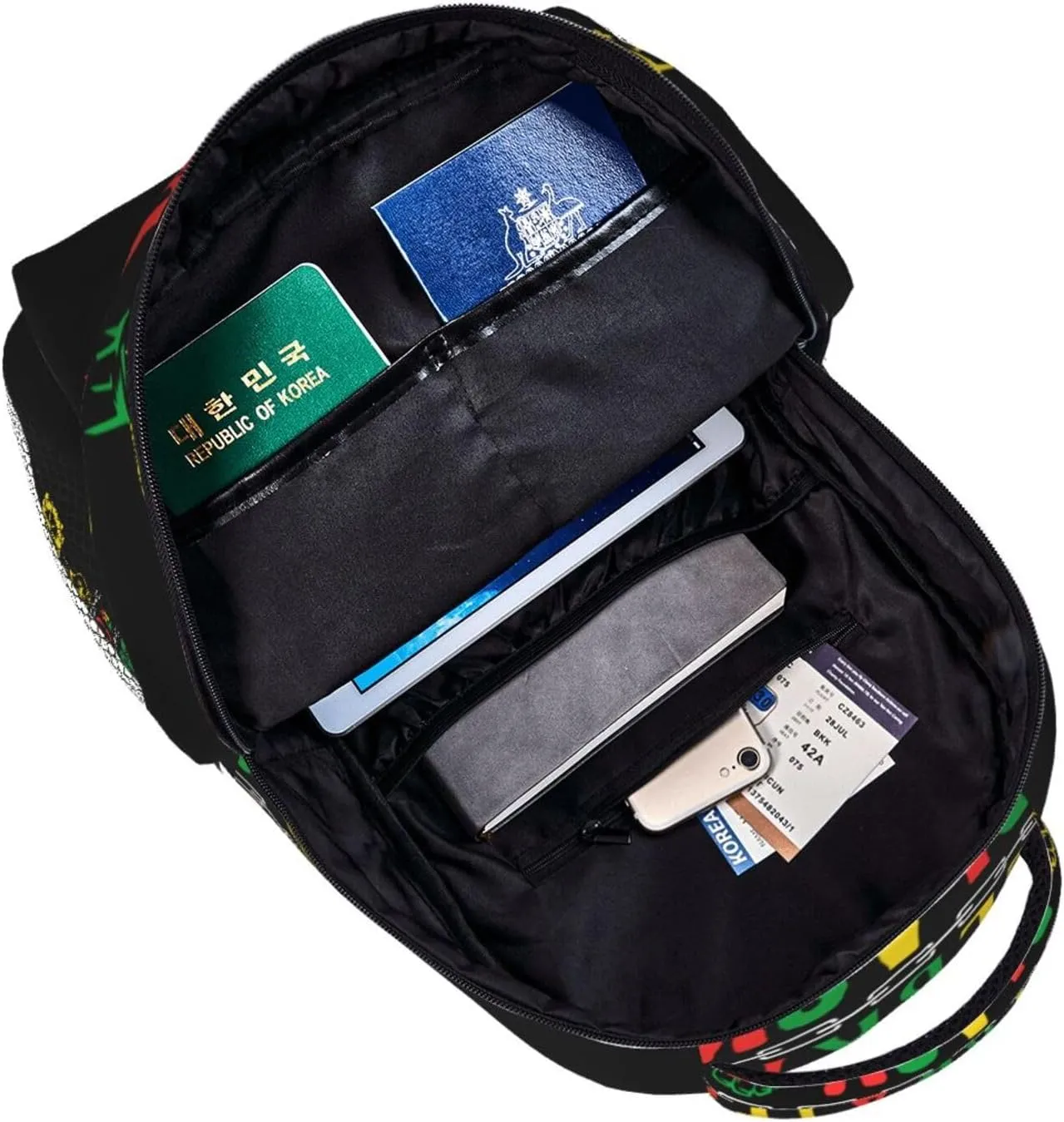 Juneteenth Celebrate Black Freedom Backpack Lightweight Laptop Backpack Casual Daypack Travel Double Shoulder Bag For Women Men