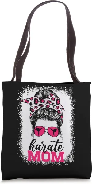 Karate Mom Mother’s Day Martial Arts Kickboxing Taekwondo Tote Bag