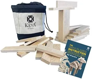 KEVA 40 Maple with Canvas Travel Tote
