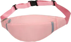 Kisangel Women's Sports Fanny Pack Adjustable Waist Bag Portable Waist Pouch for Running Cycling Hiking Travel
